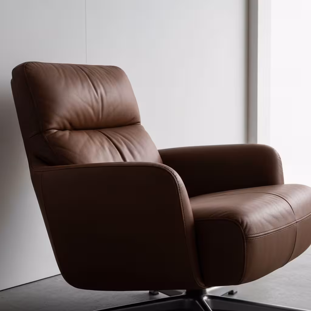 كرسي استرخاء جلد