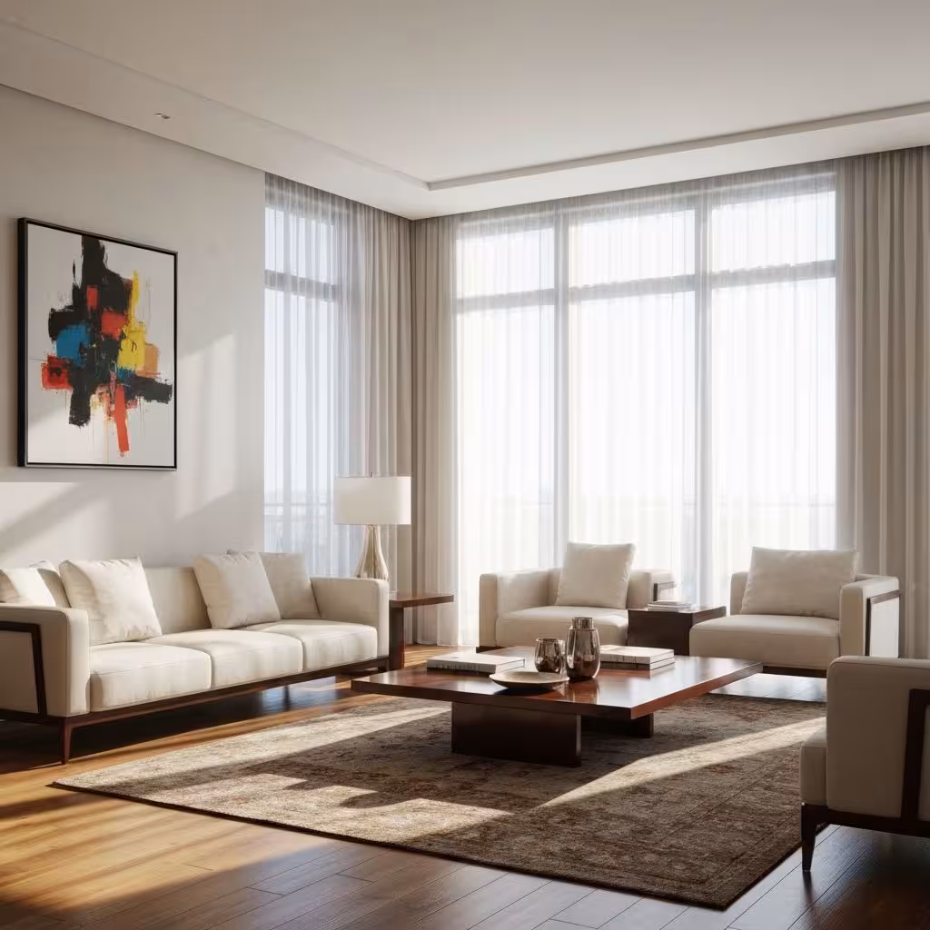 دليلك الشامل لاختيار الأثاث المناسب لغرفة المعيشة